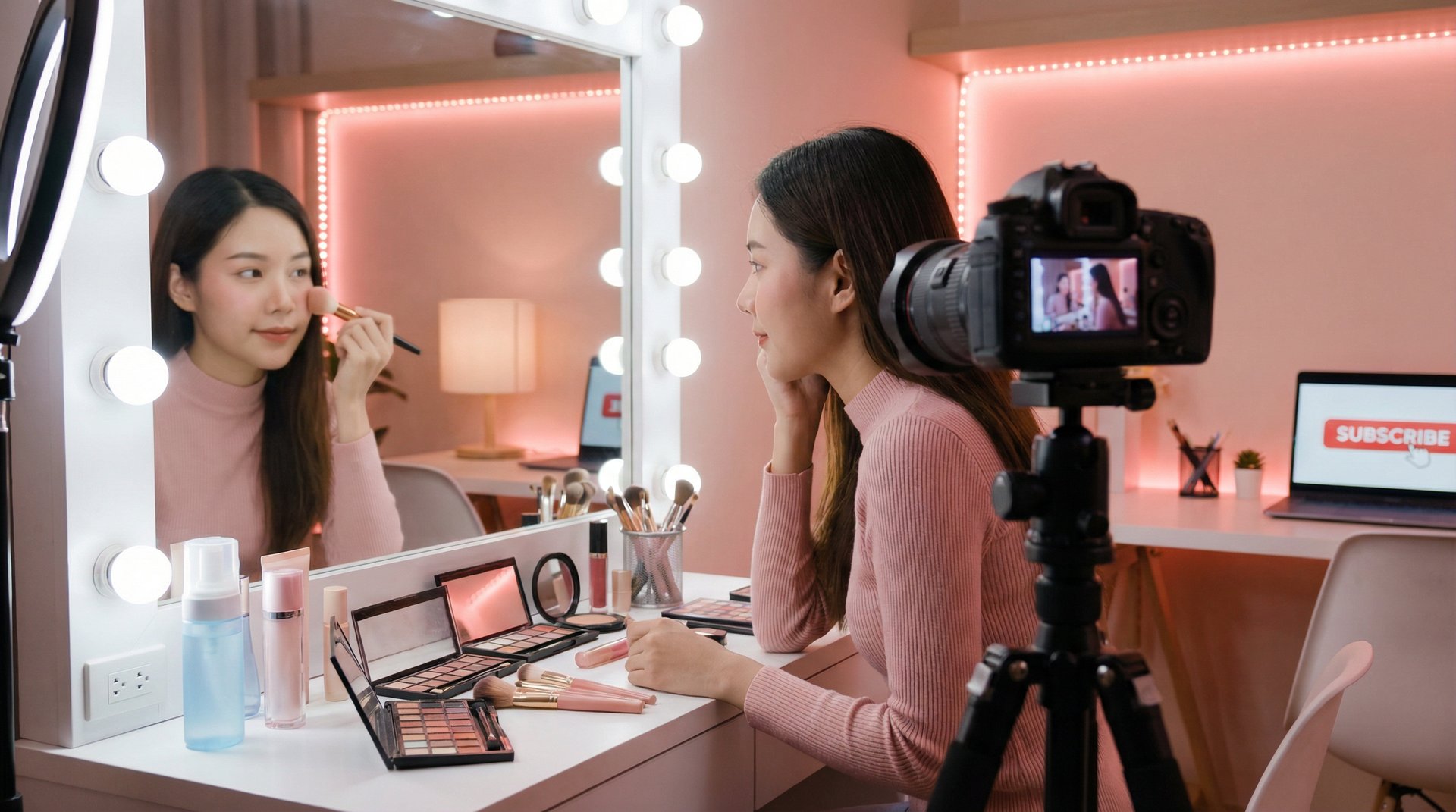 小马拉大车美妆视频教程